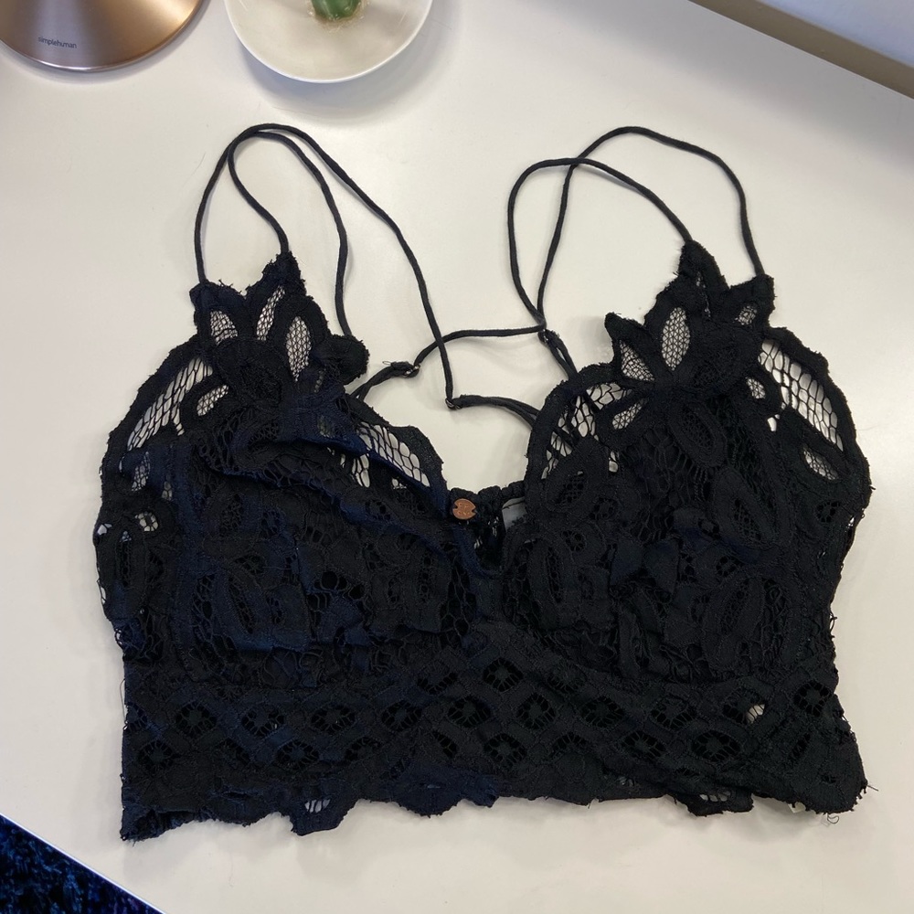 Free People Adela Lace Bralette top